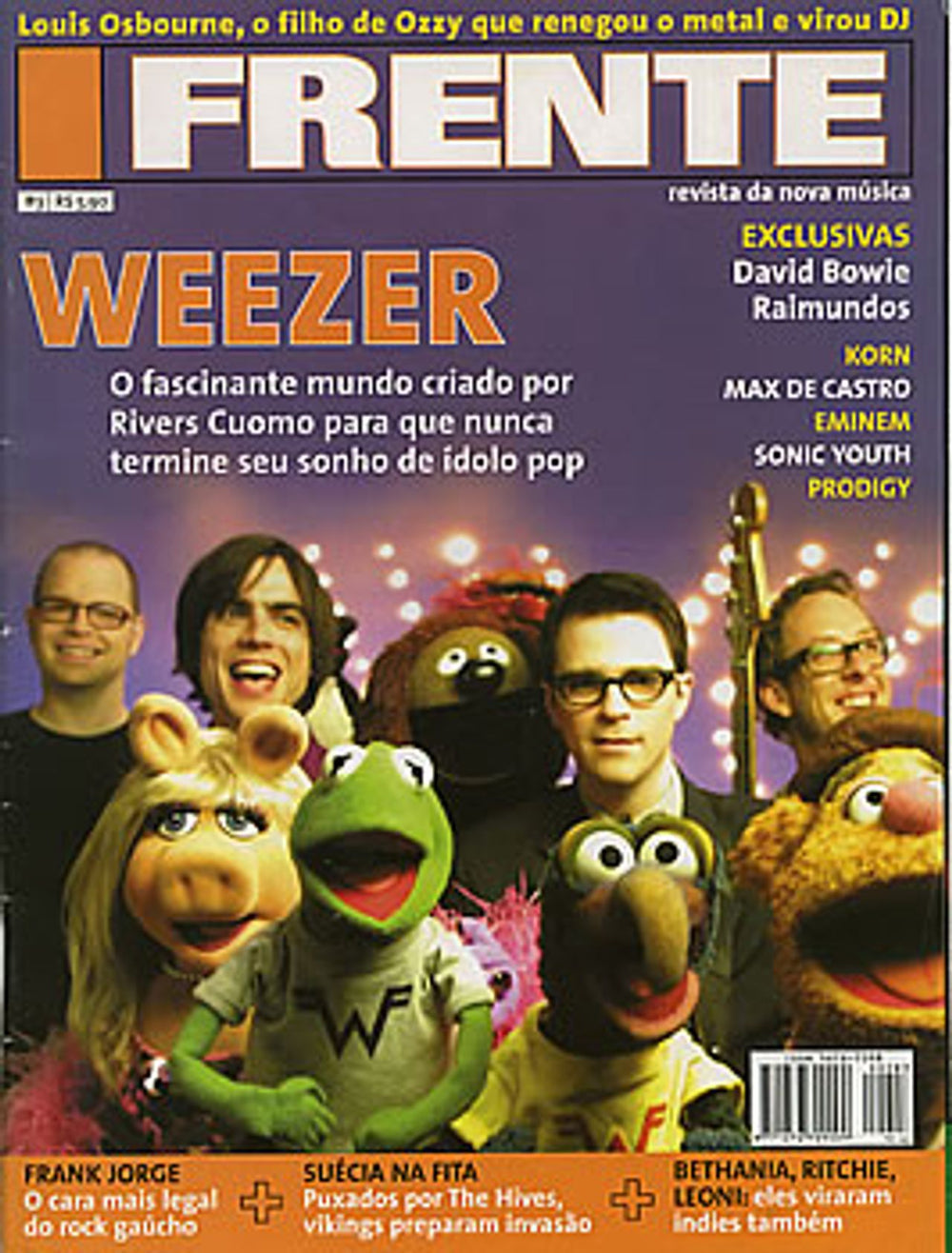 Weezer Frente #3 Brazilian magazine MAGAZINE - ISSUE 3