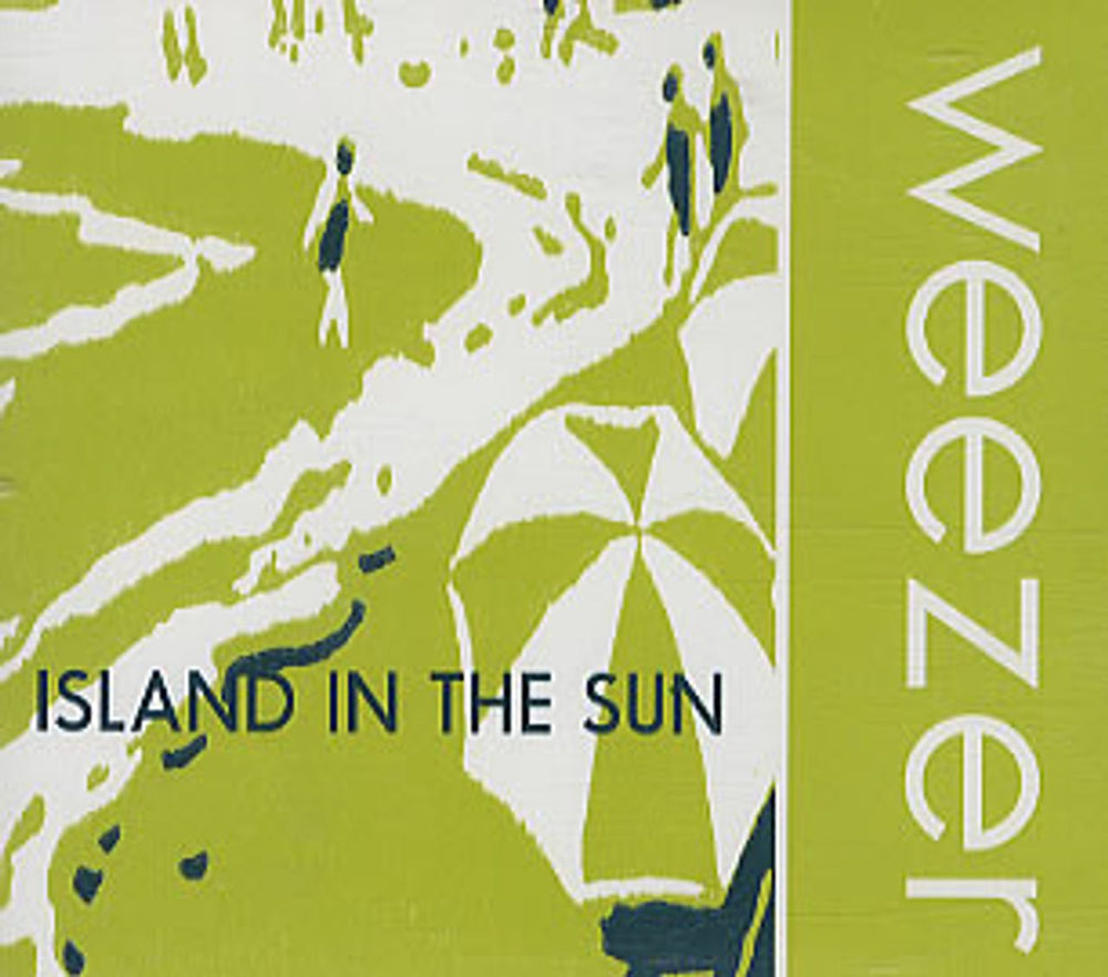 Weezer Island In The Sun UK Promo CD single (CD5 / 5") ISLAND1