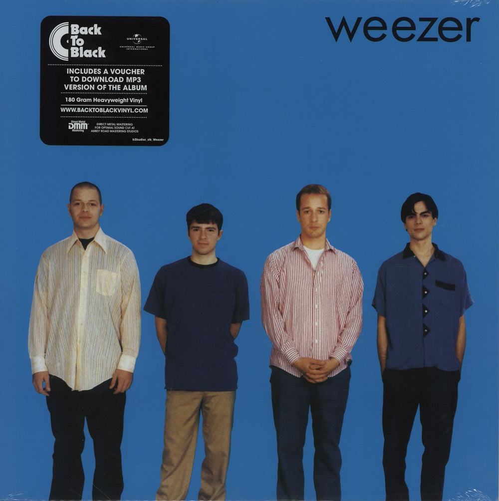 Weezer Weezer [The Blue Album] - 180gram Vinyl + Sealed UK vinyl LP album (LP record) 00602547945396