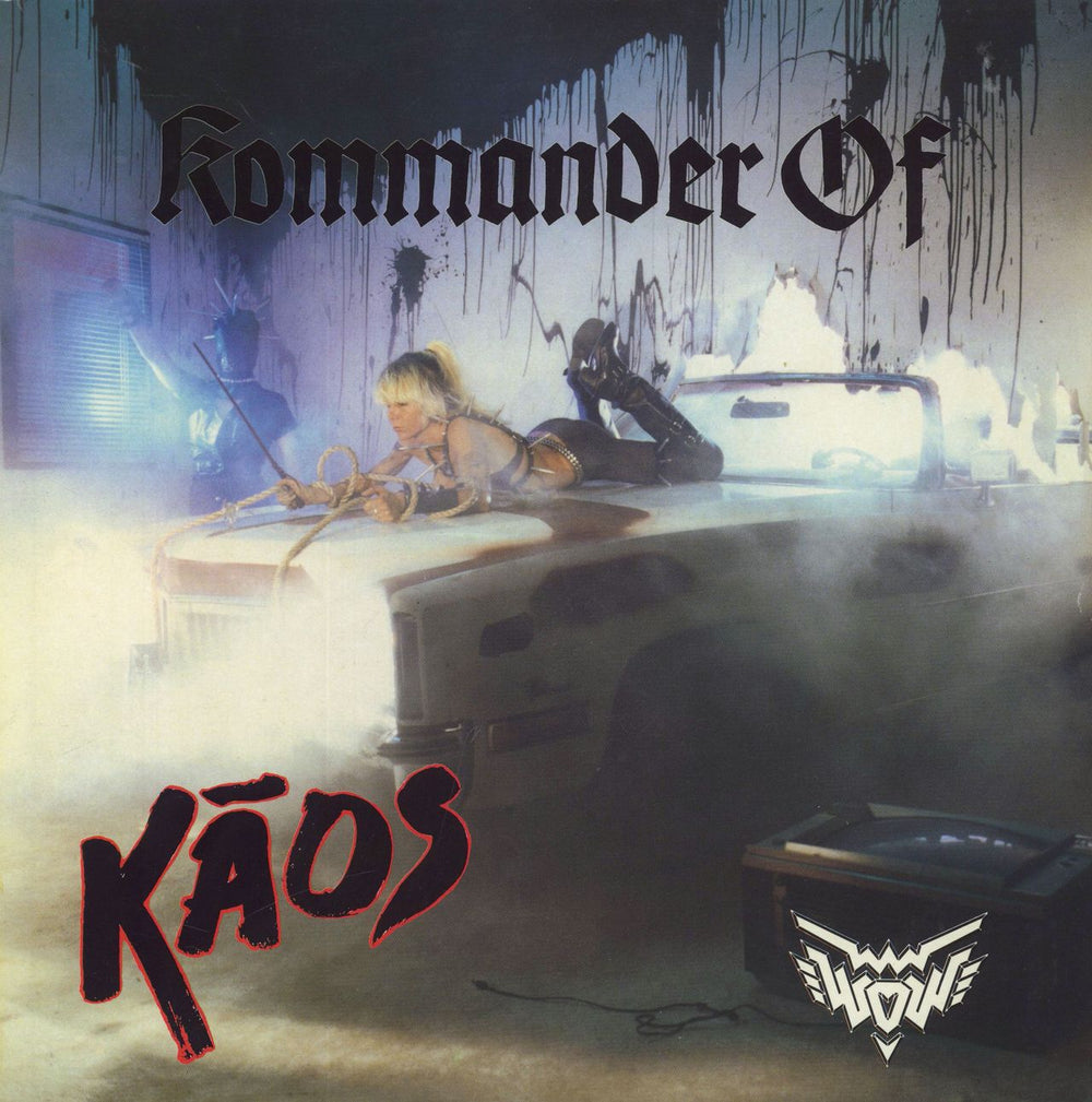 Wendy O. Williams Kommander Of Kaos UK vinyl LP album (LP record) ZEB7