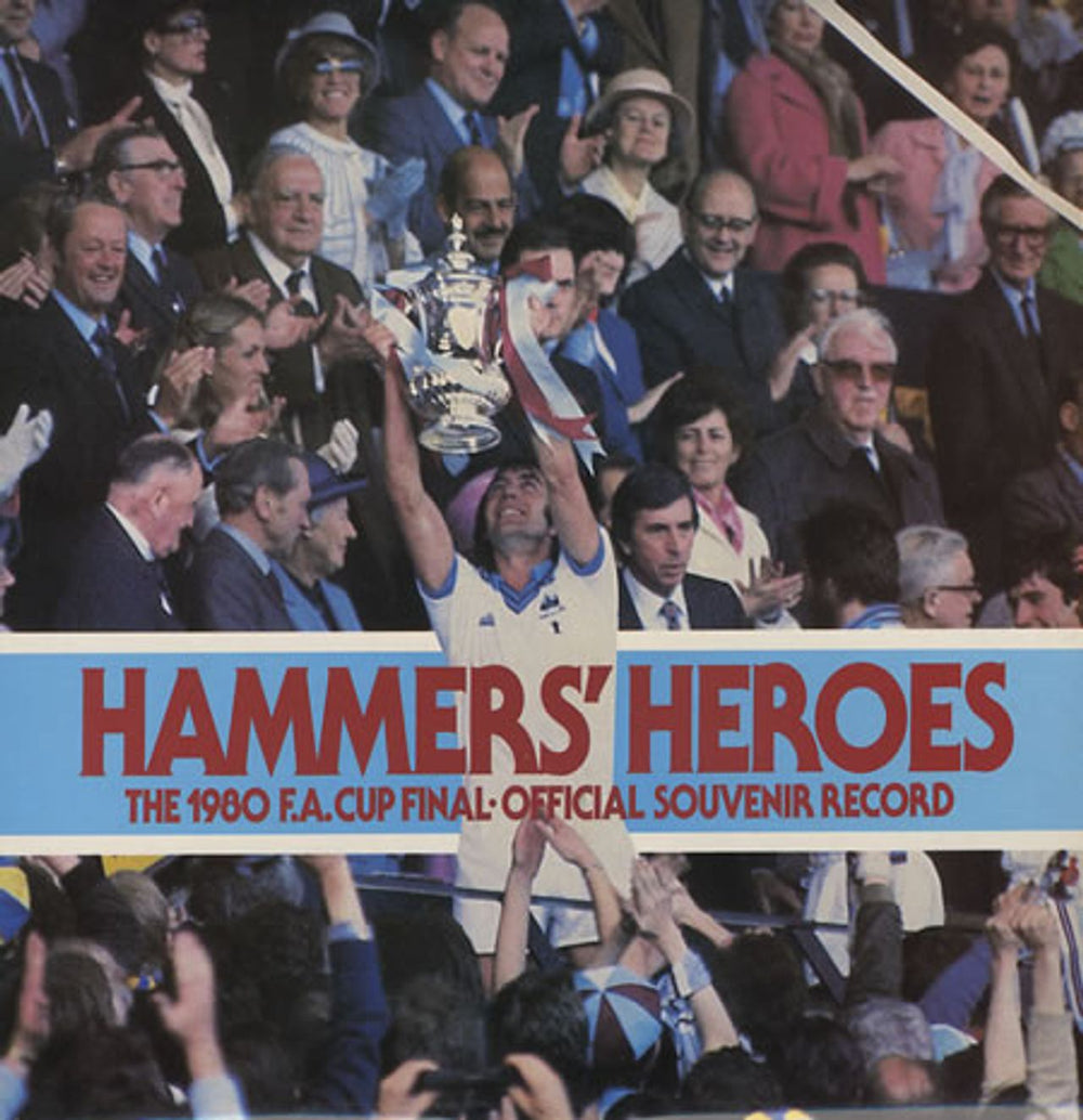 West Ham United FC Hammers' Heroes UK vinyl LP album (LP record) QP31/80