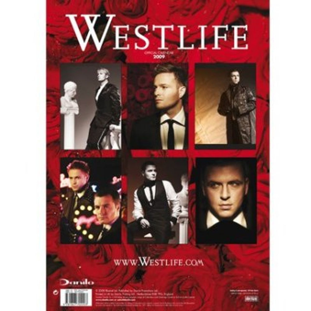 Westlife Official Calendar 2009 UK calendar WLICAOF430869