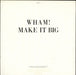 Wham Make It Big + Poster - EX UK vinyl LP album (LP record)