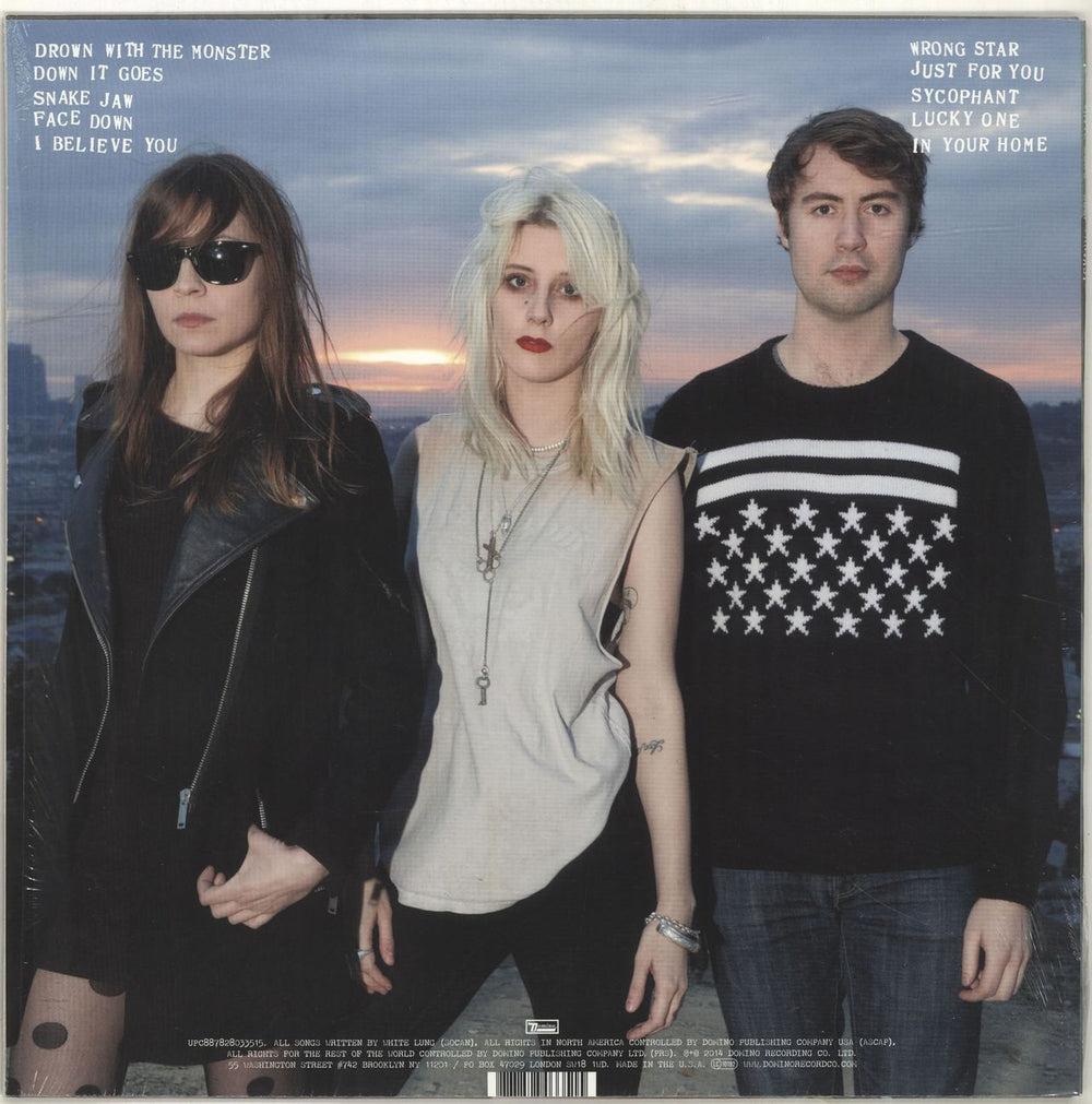 White Lung Deep Fantasy US vinyl LP album (LP record) 887828033515