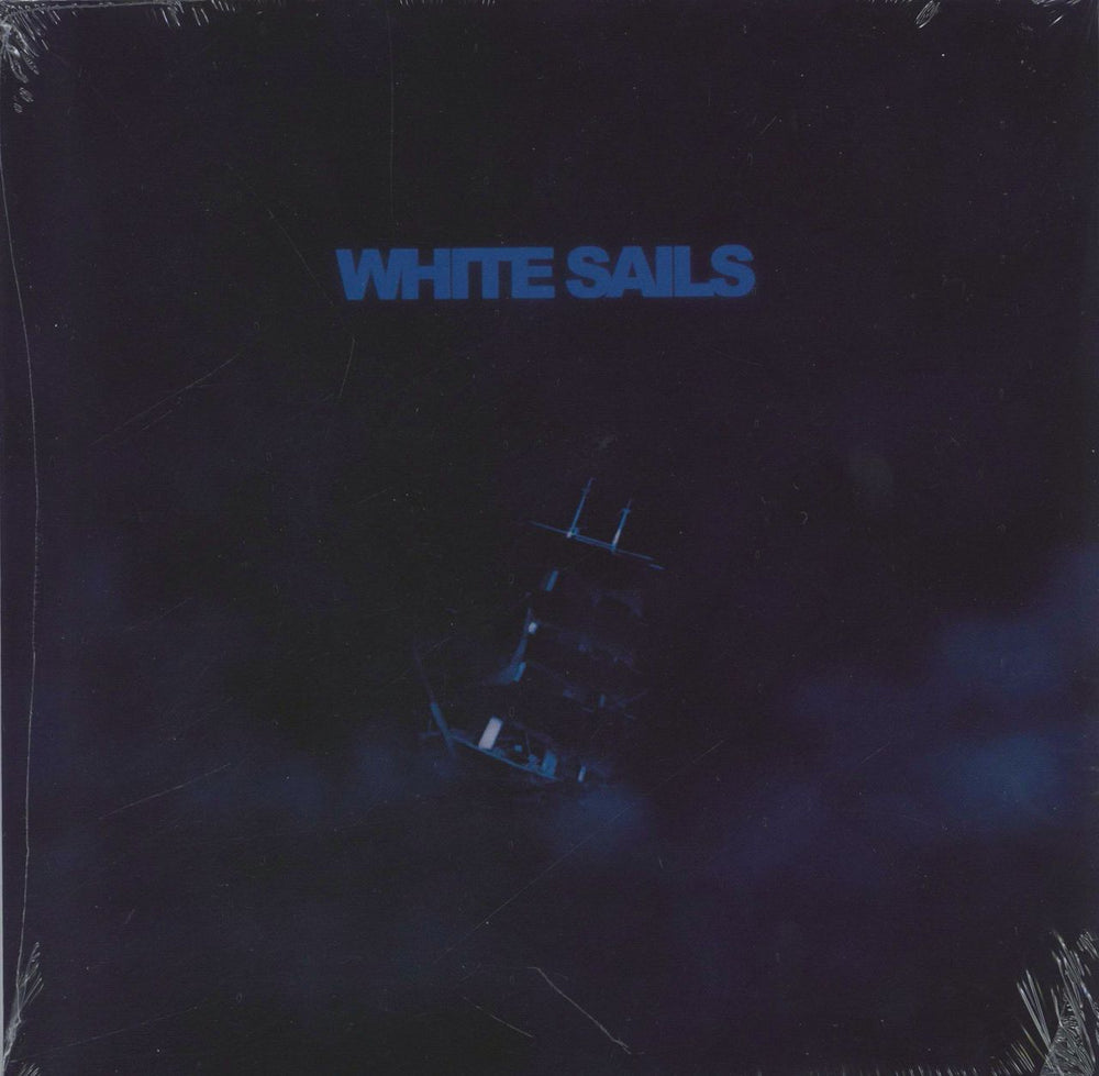 White Sails White Sails - Blue Vinyl UK 7" vinyl single (7 inch record / 45) WINKLE11