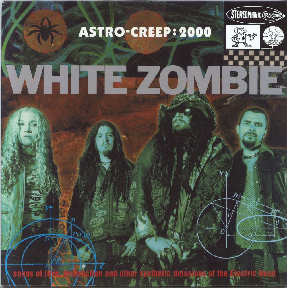 White Zombie Astro-Creep: 2000 - 180gm UK vinyl LP album (LP record) MOVLP547