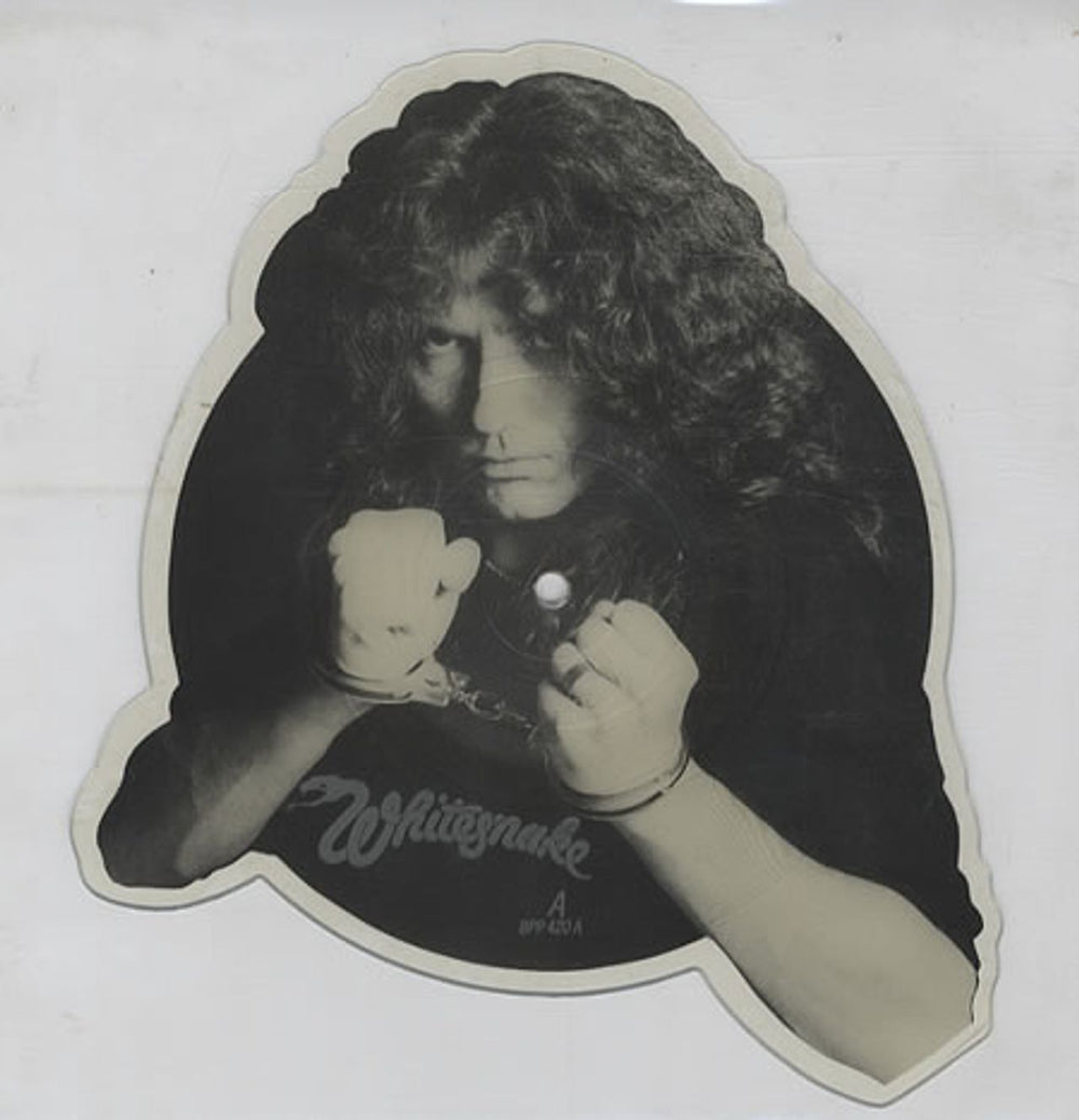 Whitesnake Guilty Of Love UK shaped picture disc (picture disc vinyl record) BPP420