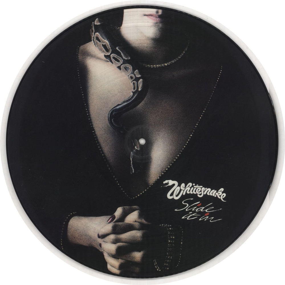 Whitesnake Slide It In UK picture disc LP (vinyl picture disc album) LBG2400000