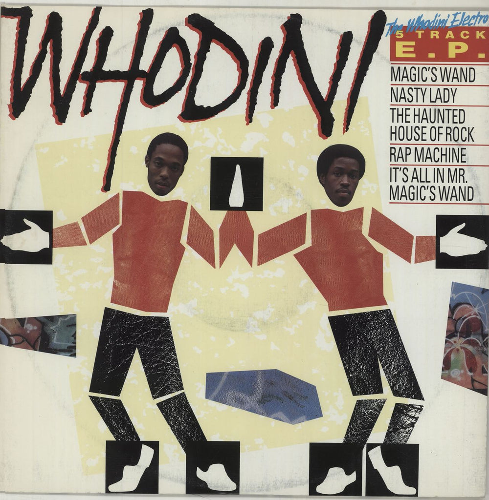 Whodini The Whodini Electro 5 Track E.P. UK 12" vinyl single (12 inch record / Maxi-single) JIVET61