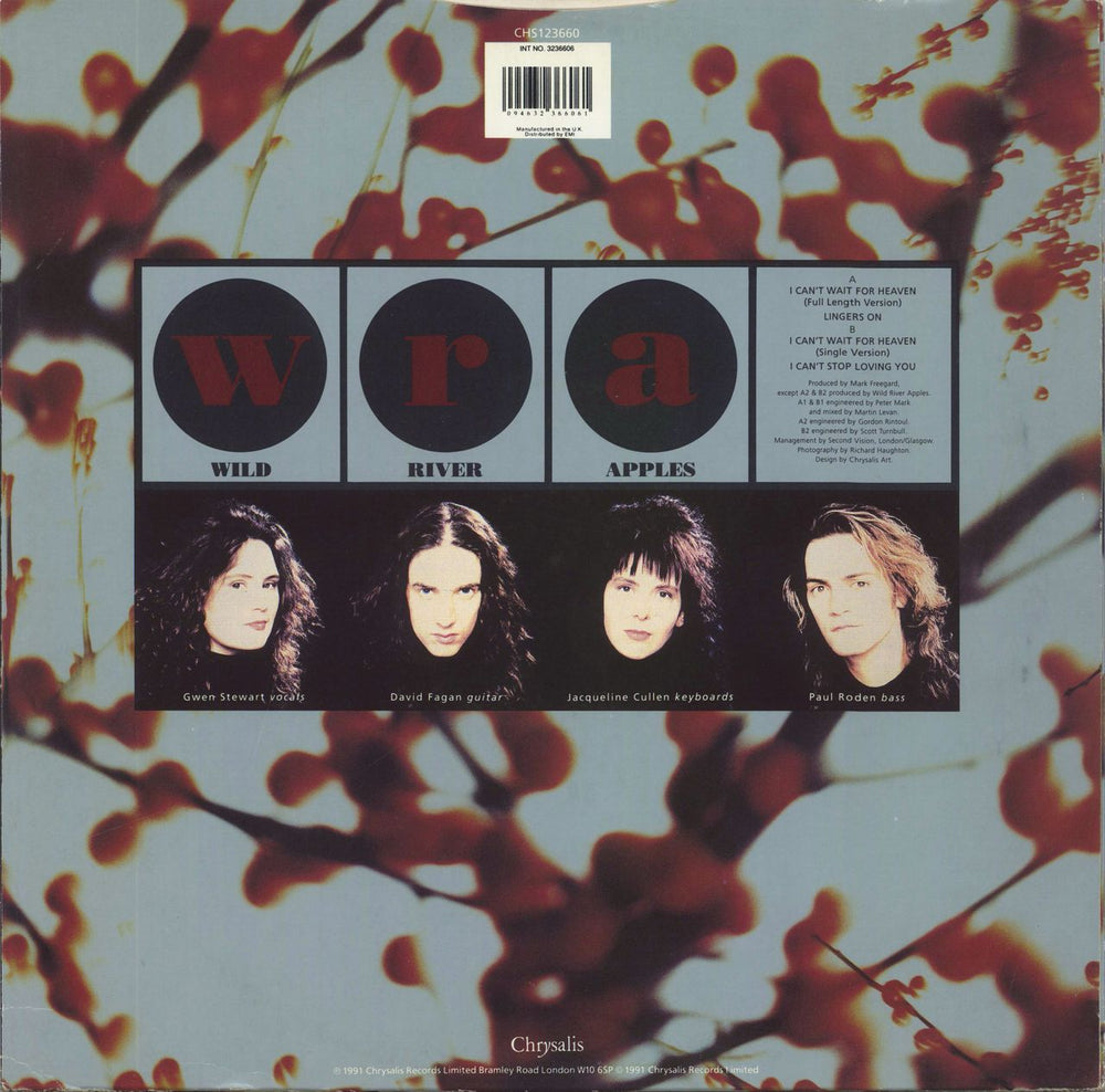 Wild River Apples I Can't Wait For Heaven UK 12" vinyl single (12 inch record / Maxi-single) 094632366078