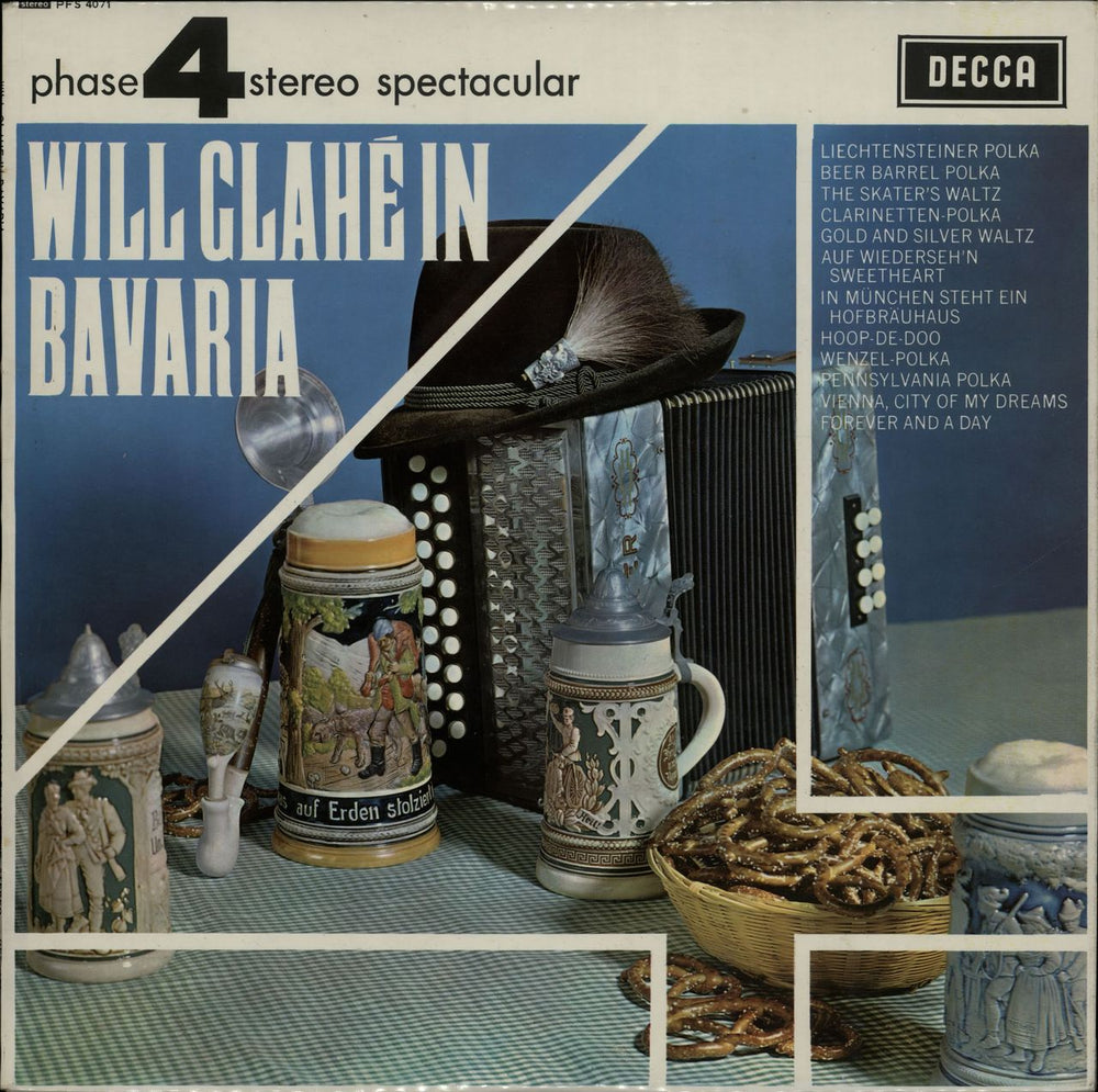 Will Glahé Will Glahé In Bavaria UK vinyl LP album (LP record) PFS4071