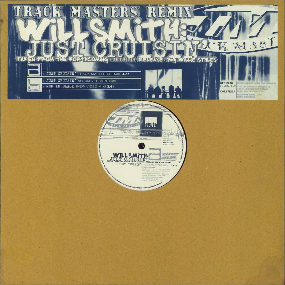 Will Smith Just Crusin' UK Promo 12" vinyl single (12 inch record / Maxi-single) XPR2373