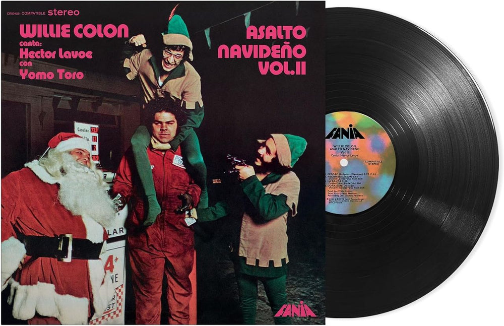 Willie Colon Asalto Navideño Vol. II - Remastered 180 Gram - Sealed US vinyl LP album (LP record) CR00428