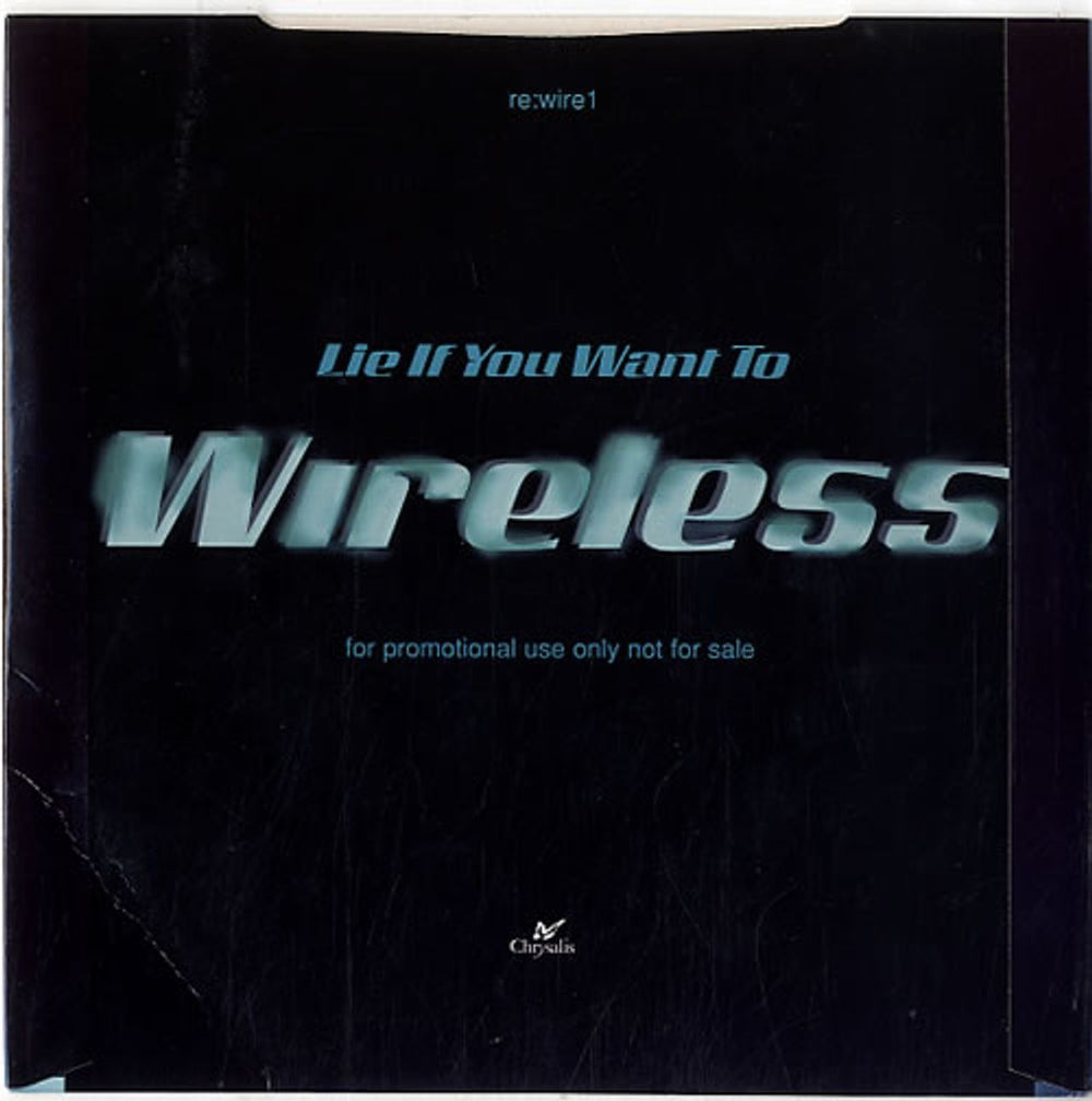 Wireless Lie If You Want To UK Promo 7" vinyl single (7 inch record / 45) WRL07LI619341