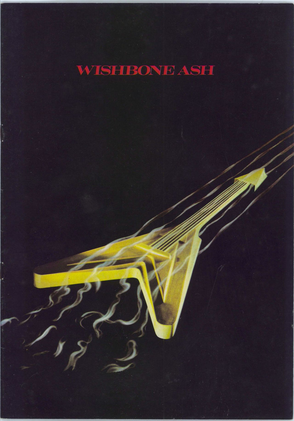 Wishbone Ash Just Testing + ticket stub UK tour programme TOUR PROGRAM
