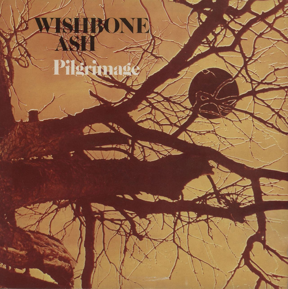 Wishbone Ash Pilgrimage - Yellow/Red label - EX UK vinyl LP album (LP record) MDKS8004