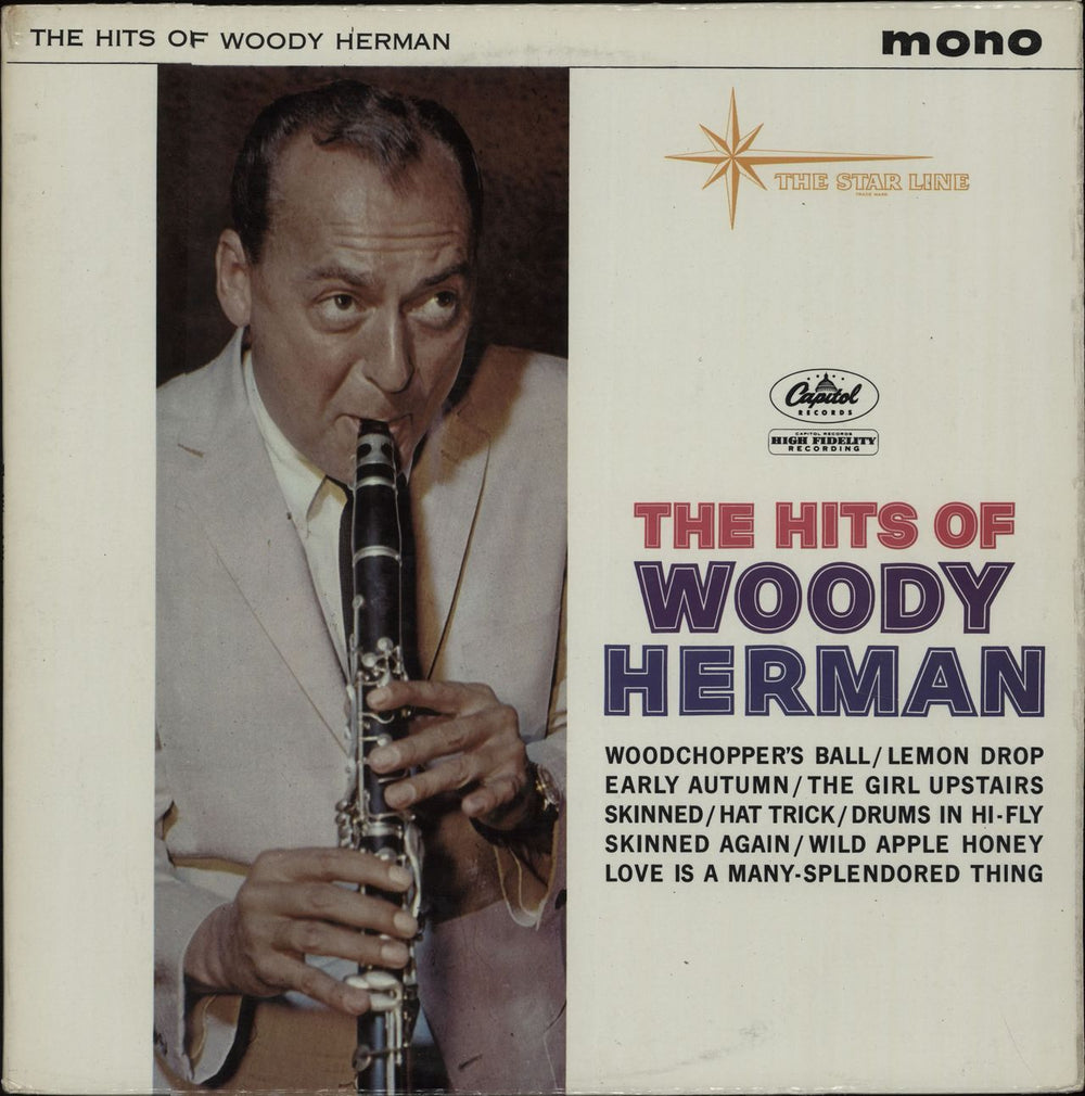 Woody Herman The Hits Of Woody Herman UK vinyl LP album (LP record) T-1554