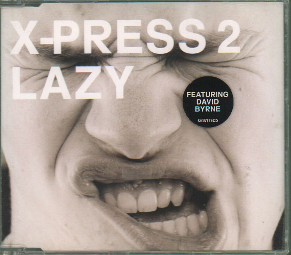 X-Press 2 Lazy UK CD single (CD5 / 5") SKINT74CD