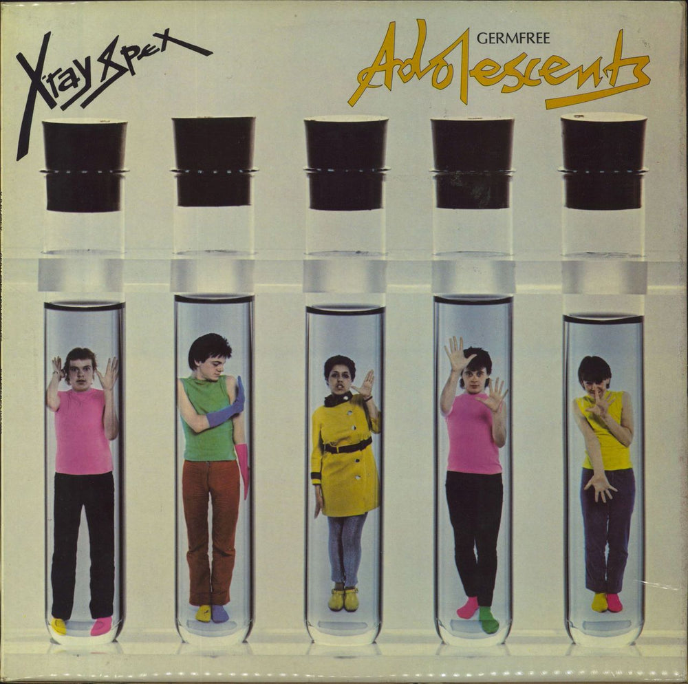 X-Ray Spex Germfree Adolescents UK vinyl LP album (LP record) INS3023