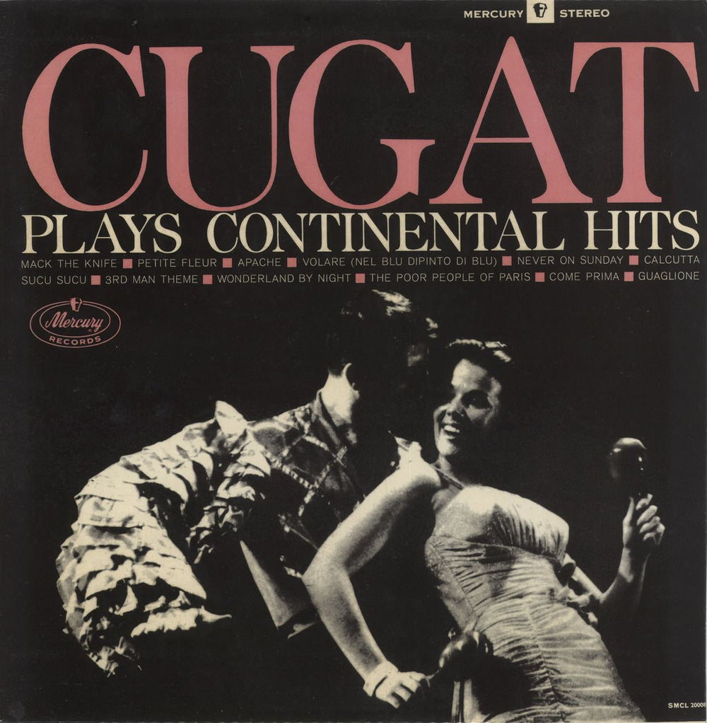 Xavier Cugat Cugat Plays Continental Hits UK vinyl LP album (LP record) 20008SMCL