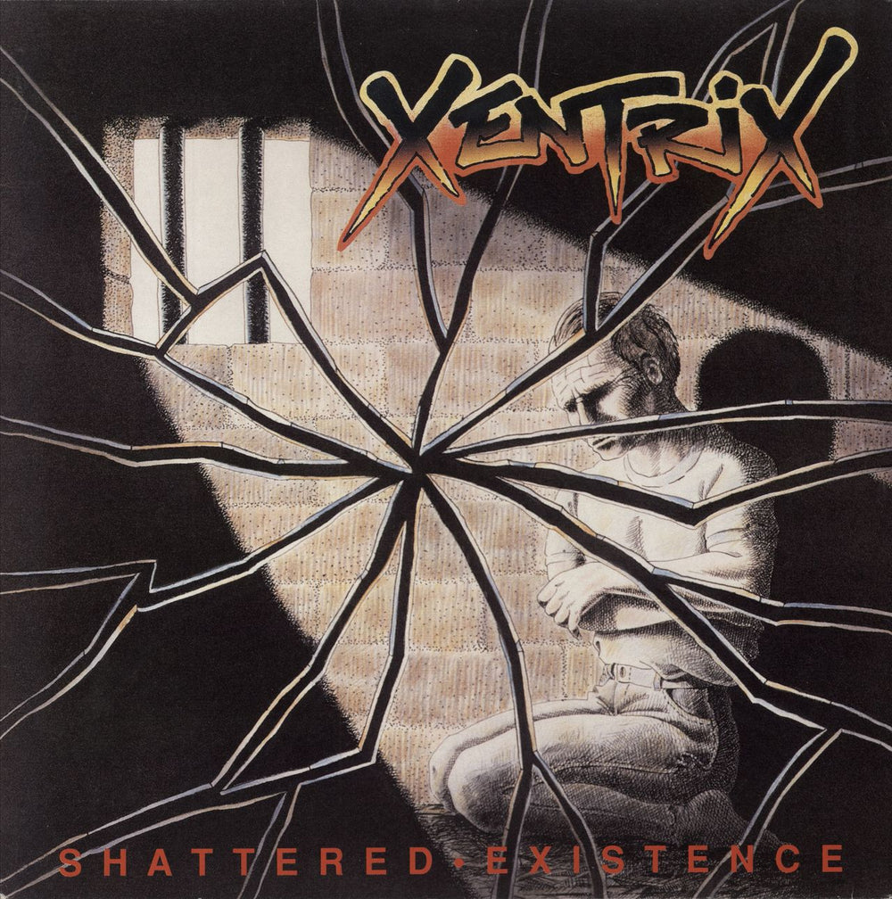 Xentrix Shattered Existence Dutch vinyl LP album (LP record) RO94441