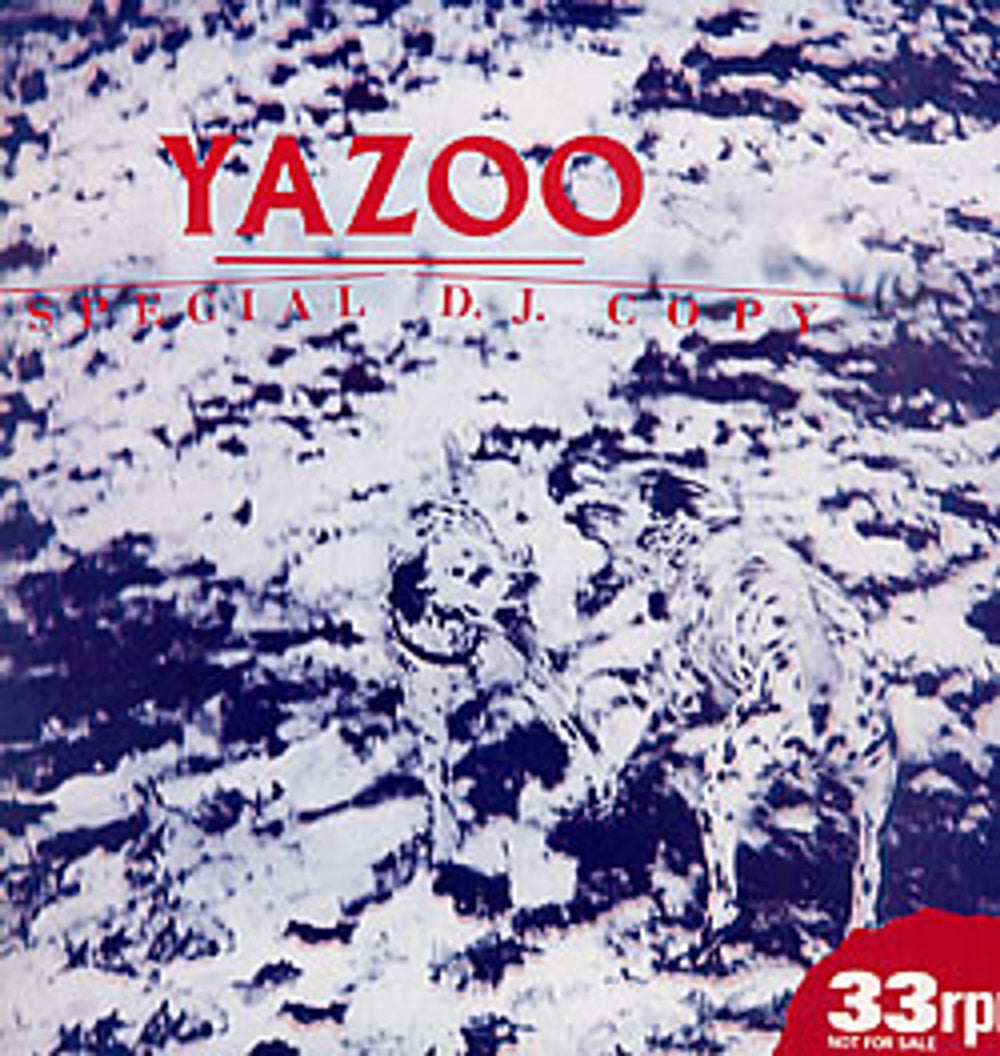 Yazoo Special D.J. Copy Japanese Promo vinyl LP album (LP record) PS-233