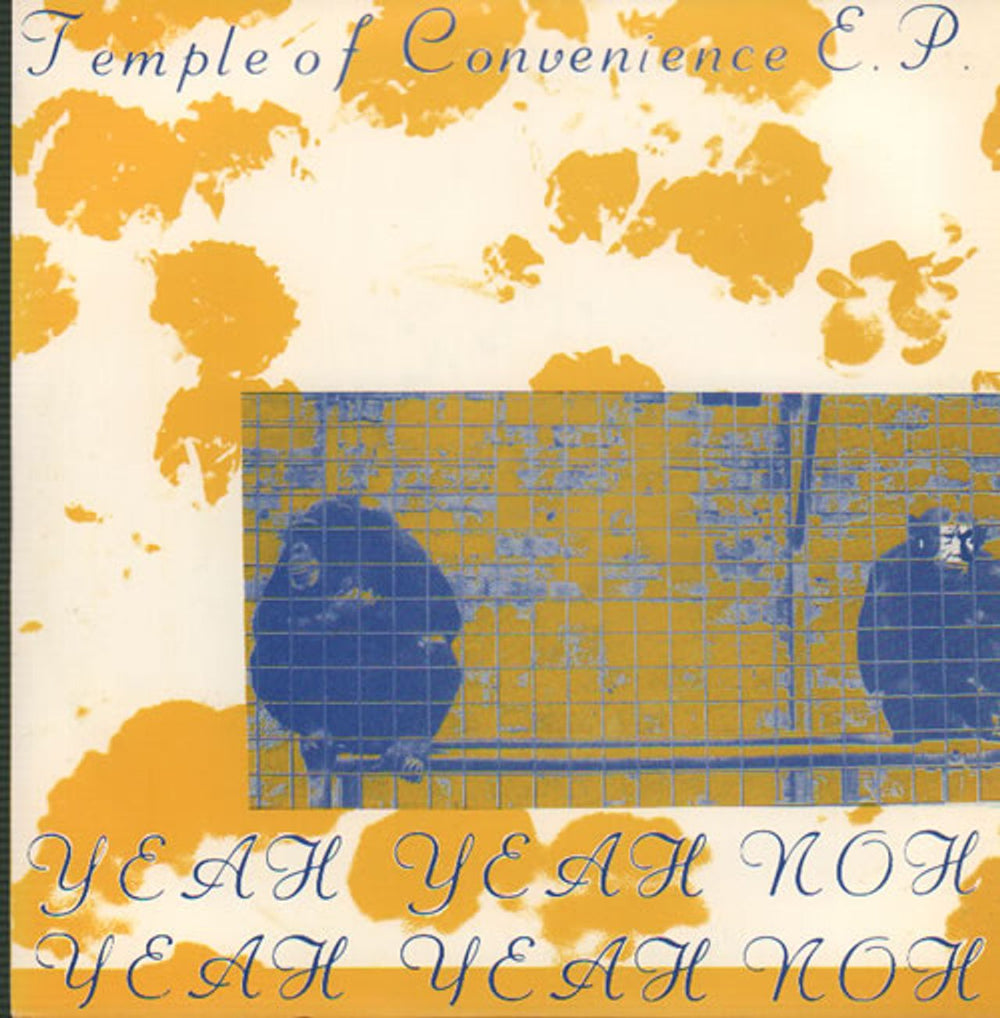 Yeah Yeah Noh Temple Of Convenience EP UK 7" vinyl single (7 inch record / 45) INTAPE-023