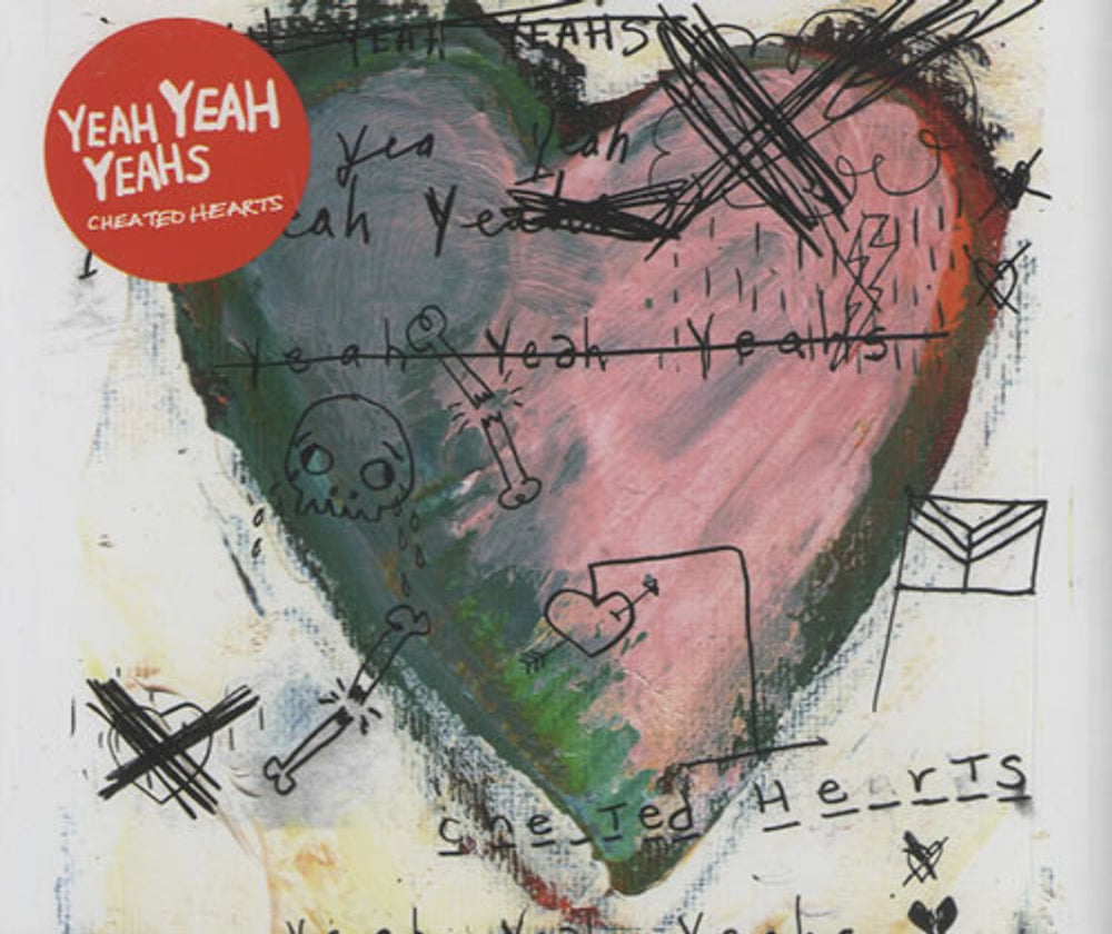 Yeah Yeah Yeahs Cheated Hearts UK Promo CD single (CD5 / 5") CHEATED4