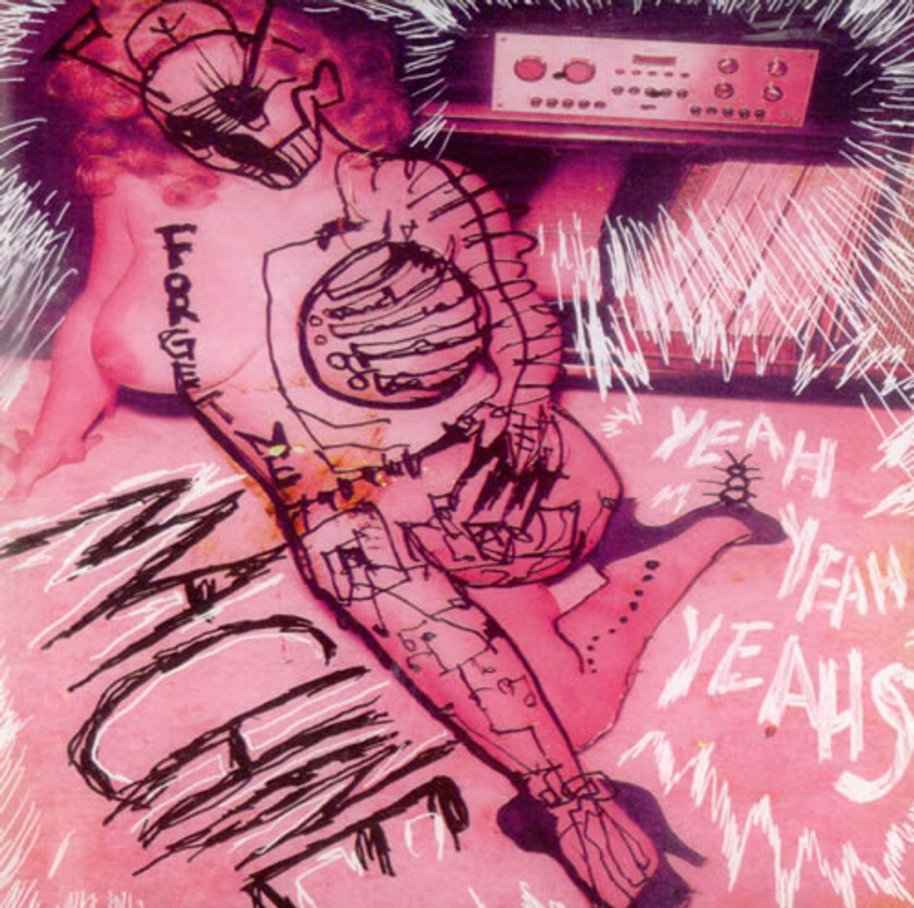 Yeah Yeah Yeahs Machine UK CD single (CD5 / 5") WEBB036SCD