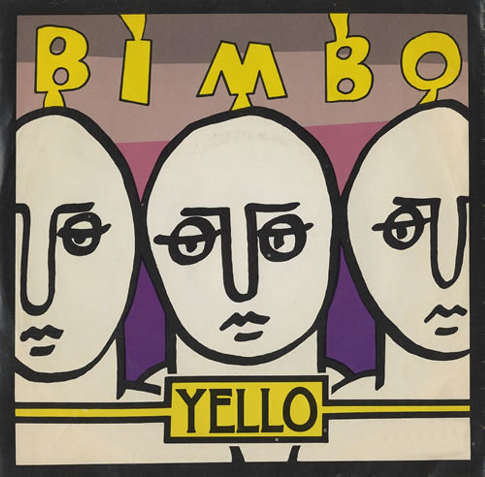 Yello Bimbo UK 7" vinyl single (7 inch record / 45) DUN11