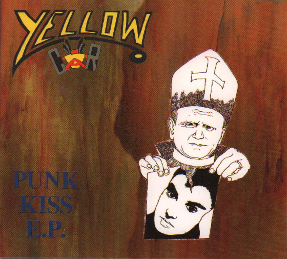 Yellow Car The Code Of Silence & Punk Kiss EPs + Bonus Poster UK CD single (CD5 / 5")