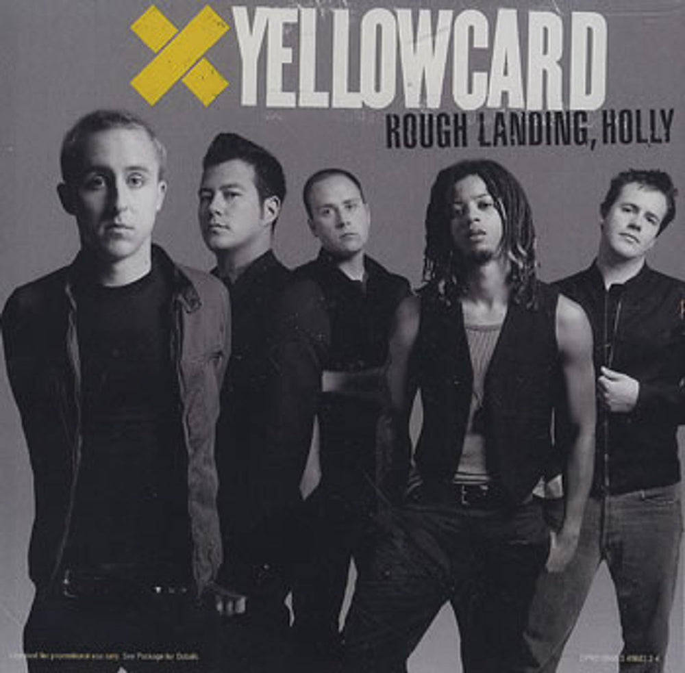 Yellowcard Rough Landing, Holly US Promo CD single (CD5 / 5") DPRO-49683