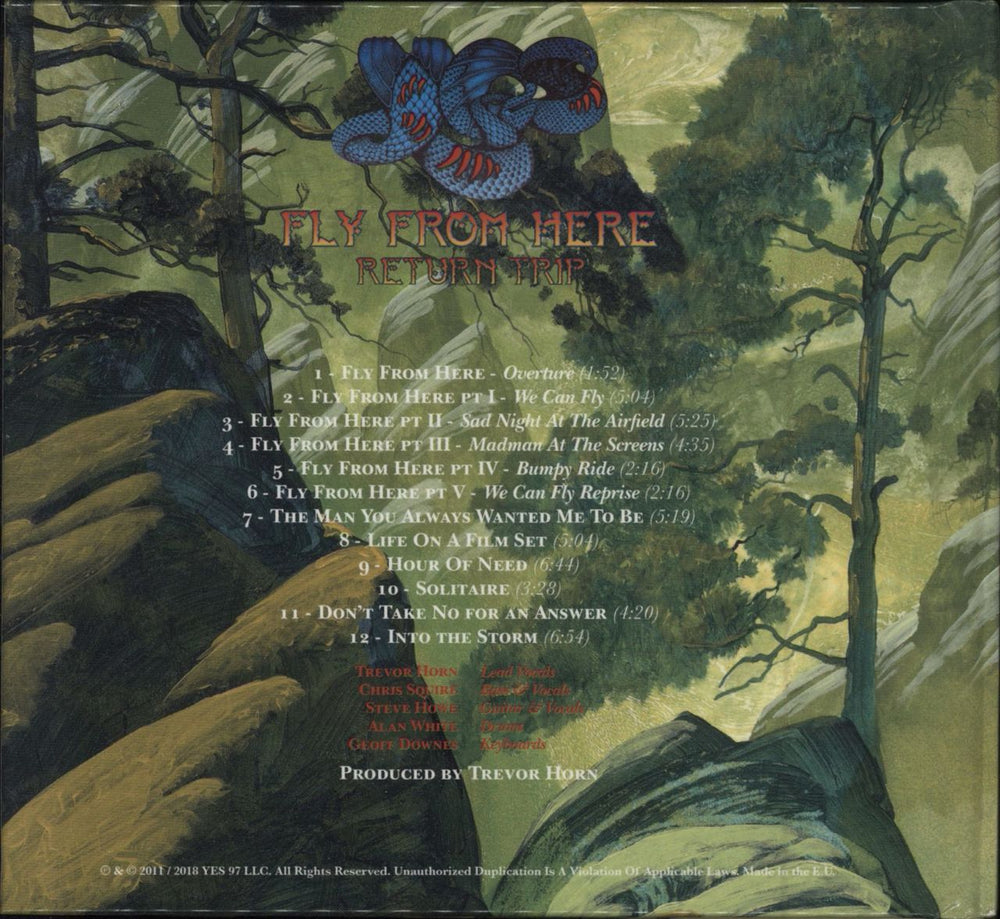 Yes Fly From Here - Return Trip UK CD album (CDLP)