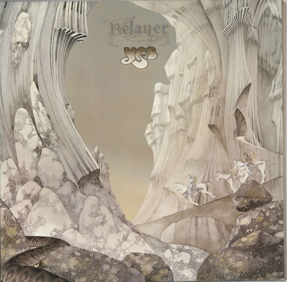 Yes Relayer German vinyl LP album (LP record) ATL50096