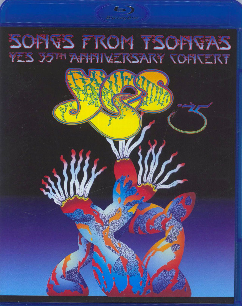 Yes Songs From Tsongas - Yes 35th Anniversary Concert UK Blu Ray DVD ERBRD5223