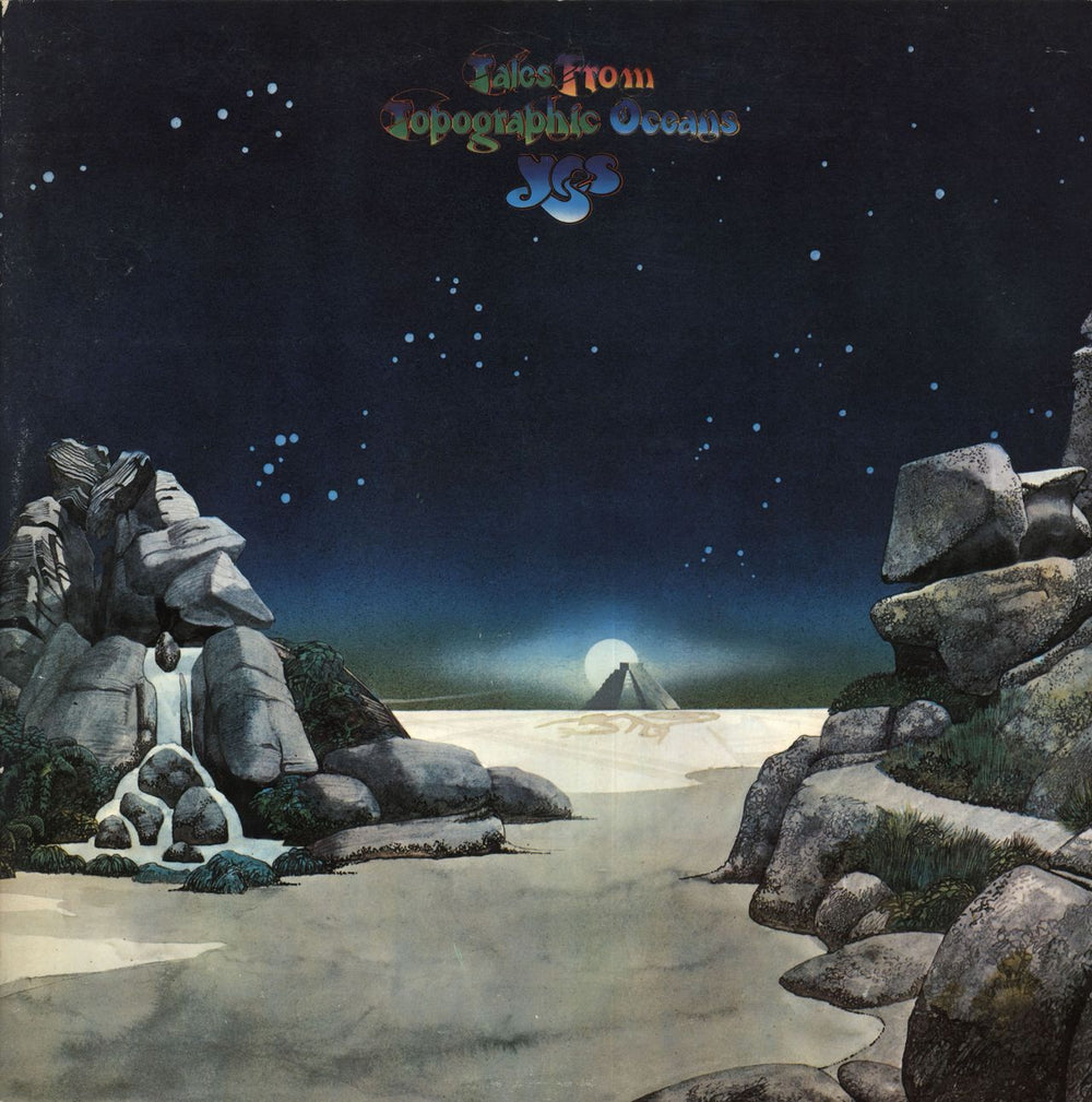 Yes Tales From Topographic Oceans - 1st UK 2-LP vinyl record set (Double LP Album) K80001