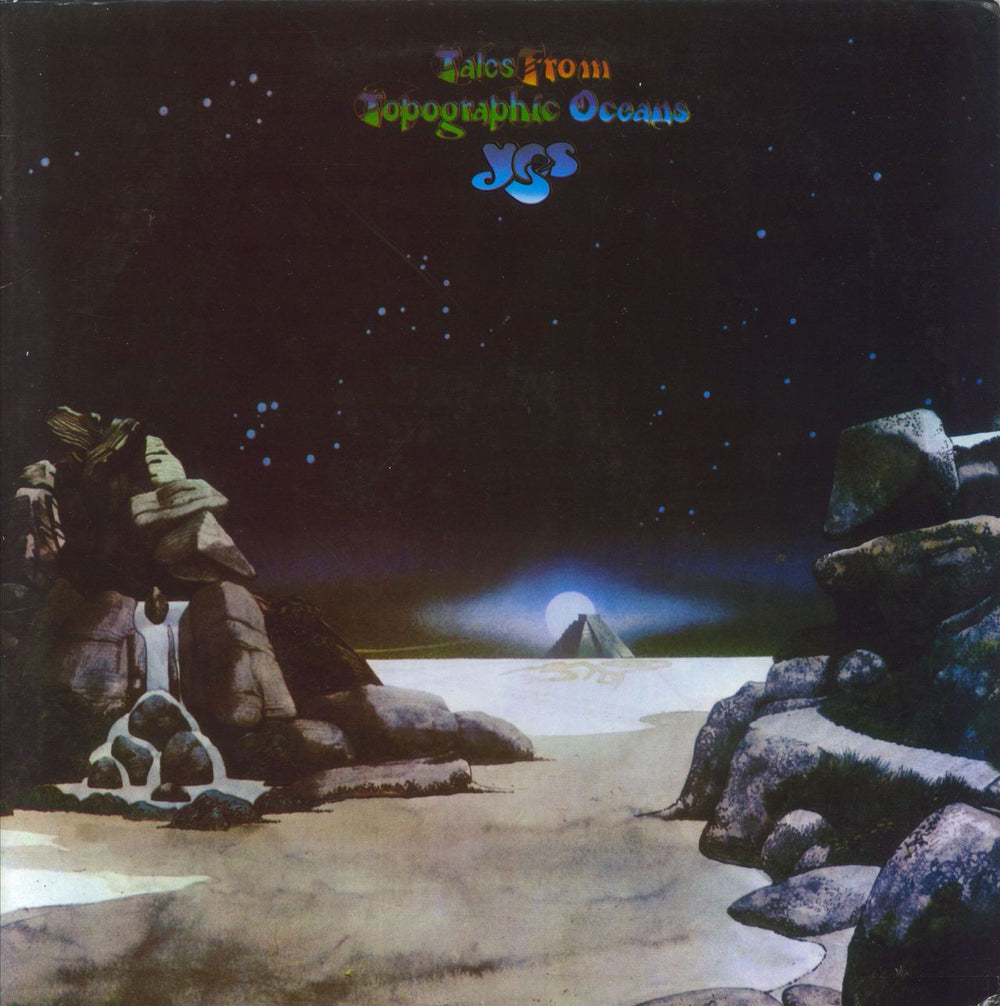 Yes Tales From Topographic Oceans Portugese 2-LP vinyl record set (Double LP Album) LP-S-39-27/28