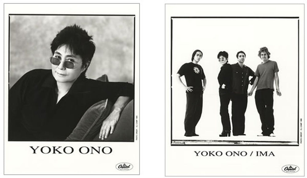 Yoko Ono Rising US Promo media press pack ONOPPRI87812