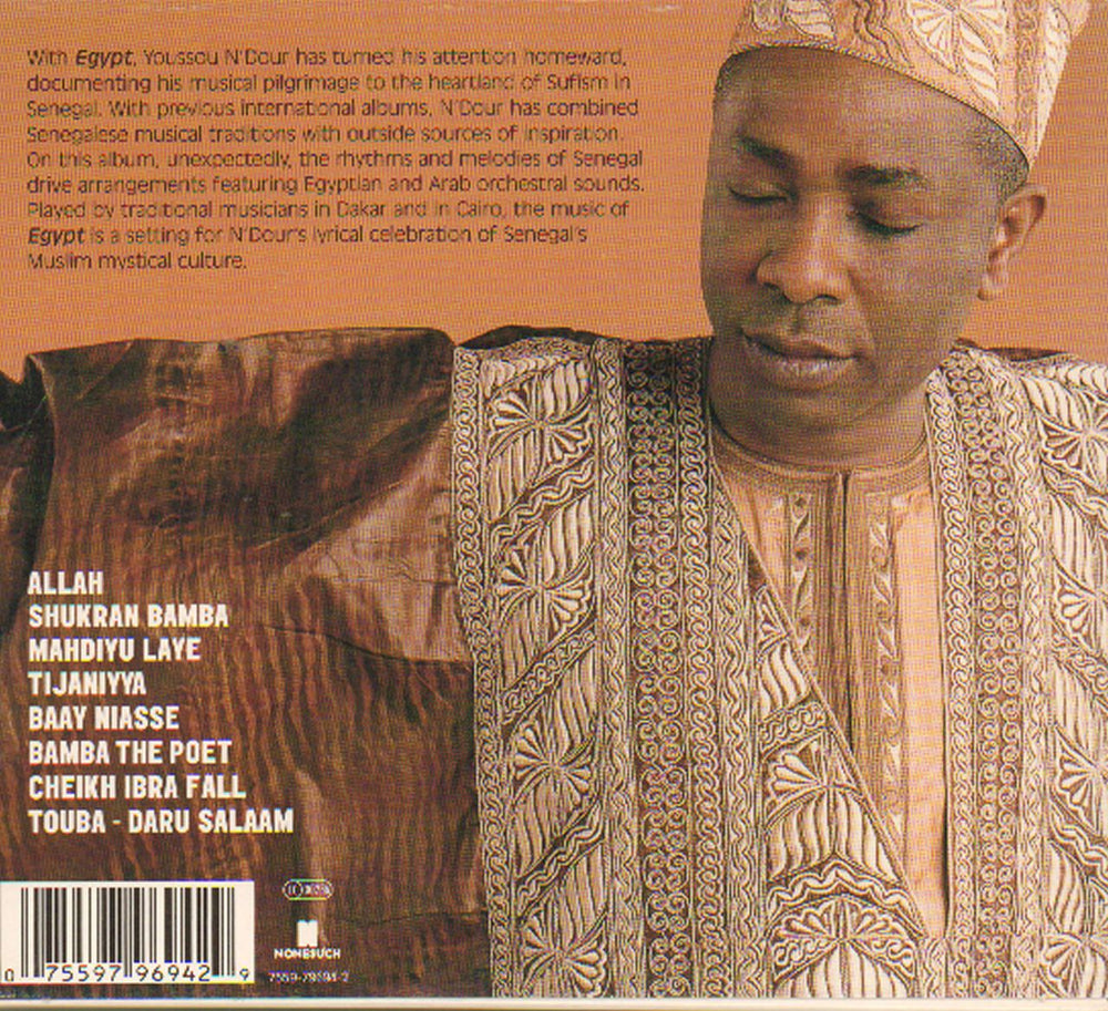 Youssou N'Dour Egypt German CD album (CDLP) YSOCDEG648136