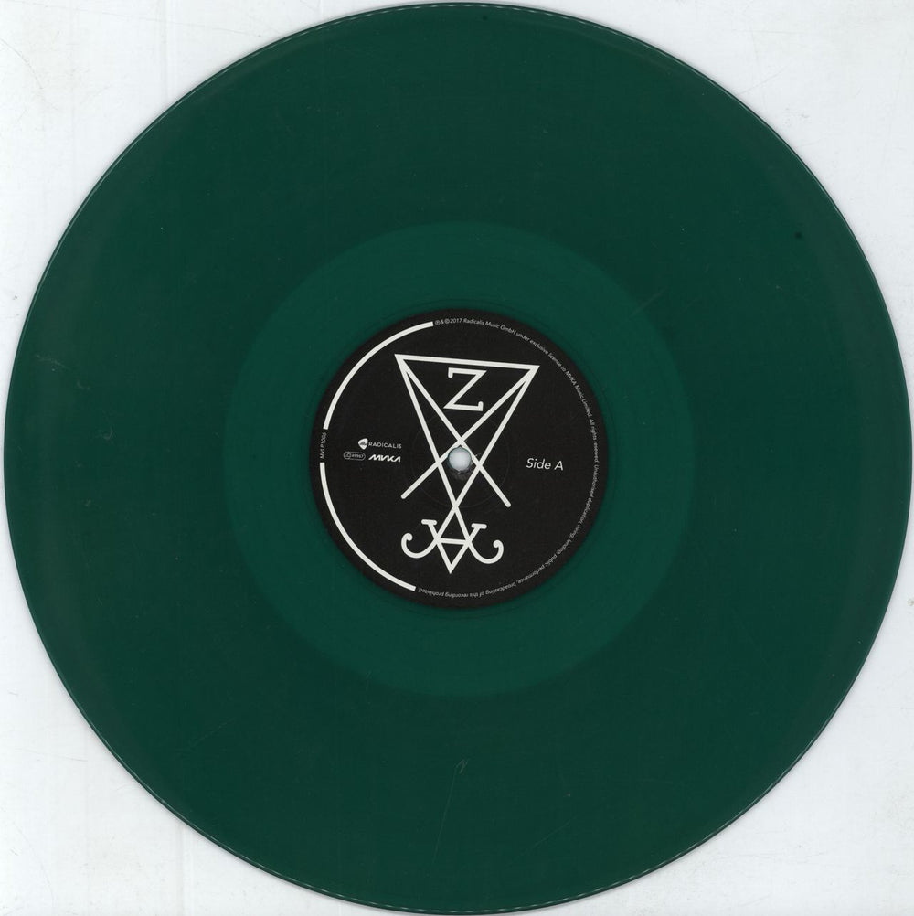 Zeal & Ardor Devil Is Fine - 180gm Green Vinyl UK vinyl LP album (LP record) 3NBLPDE786071