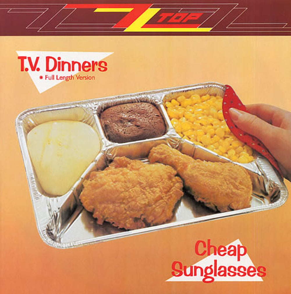 ZZ Top T.V. Dinners (Full Length Version) UK 12" vinyl single (12 inch record / Maxi-single) W9334T